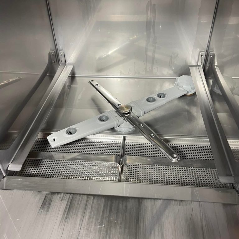 Close-up of a complex electronic circuit board with various components and wiring.